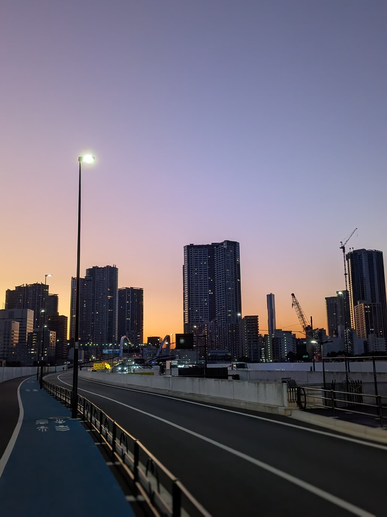 Toyosu sunrise