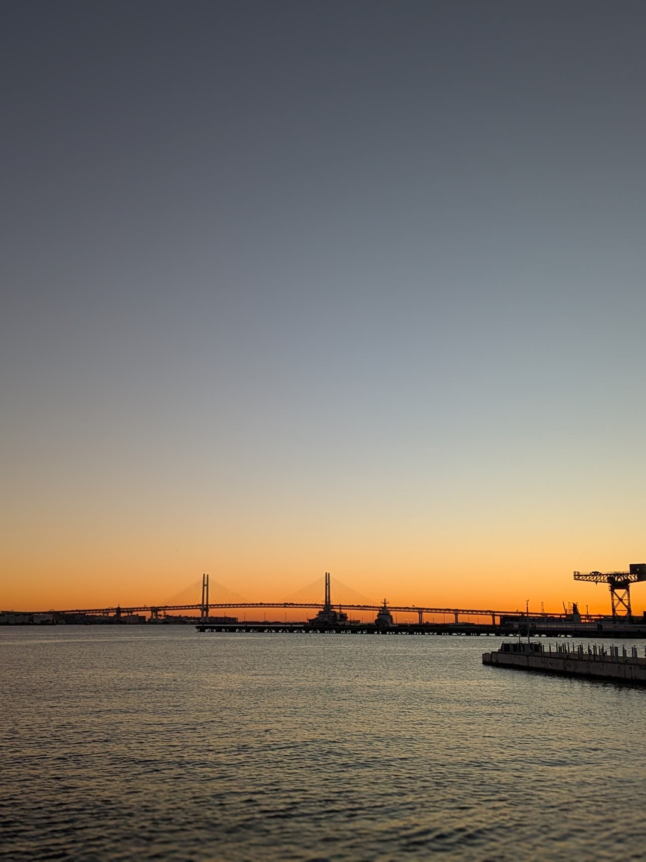 Yokohama sunrise