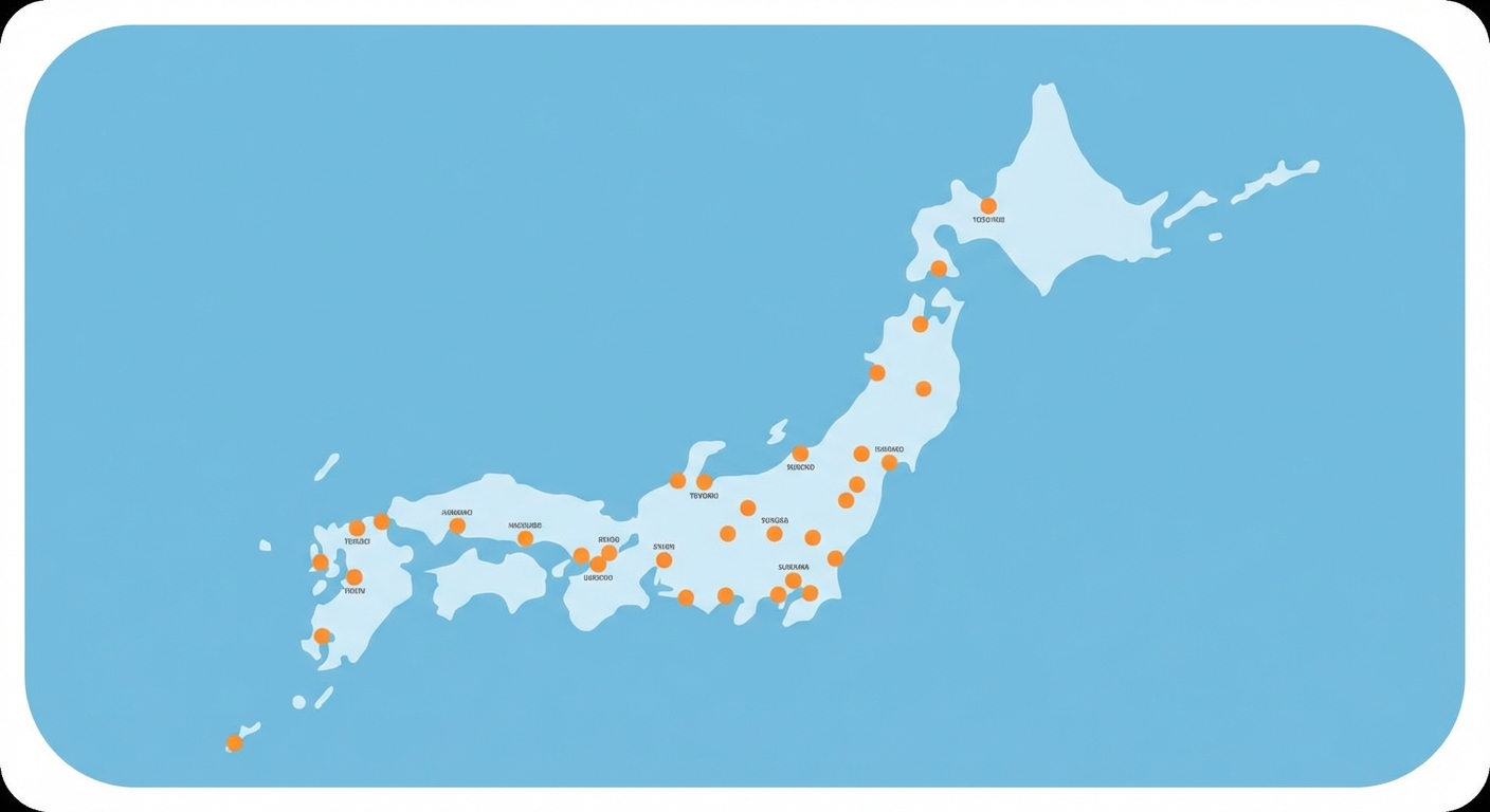 リモートランのコースマップ
